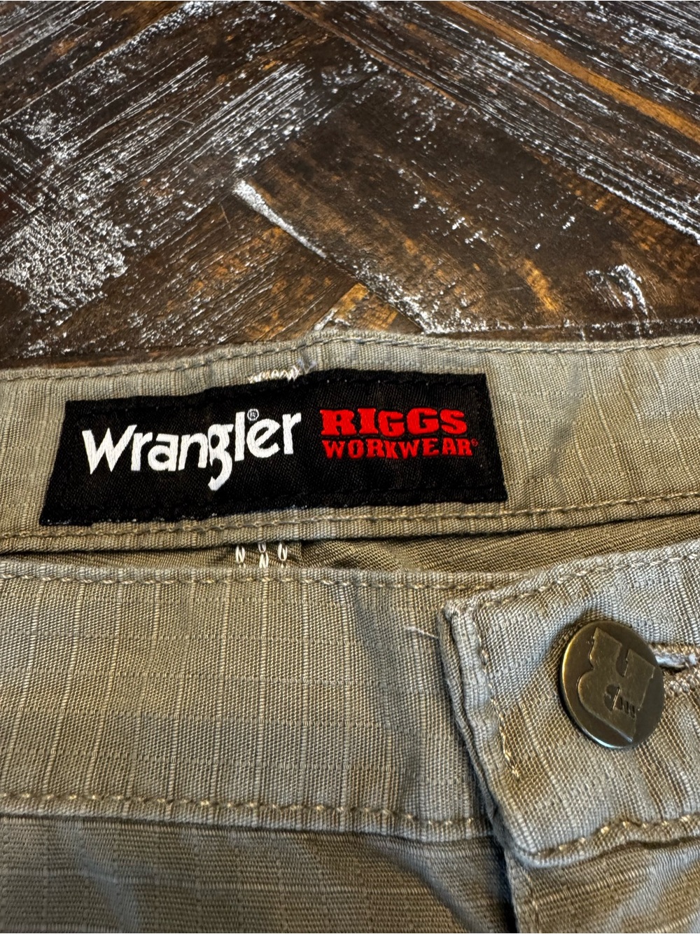 Wrangler Riggs Ripstop Work Pants - Tan - Picture 6 of 14